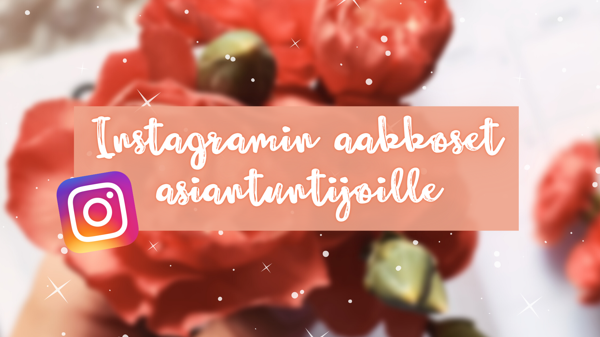 Tapahtuma: Instagramin aakkoset asiantuntijoille . klo  -  Suomen sosiaalipsykologit ry.